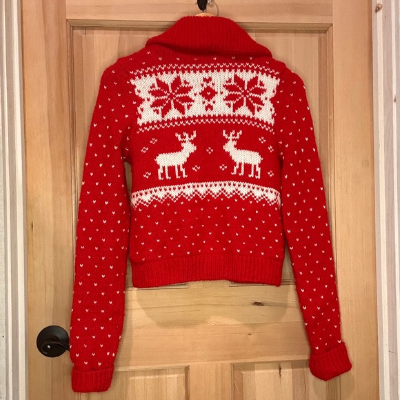 Abercrombie & Fitch Holiday Cardigan - Picture 6 of 7